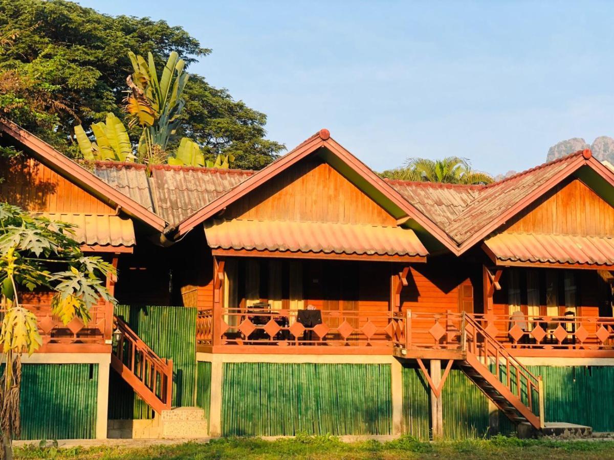 Bungalows Le Jardin Organique Ban Khouaphan Екстериор снимка