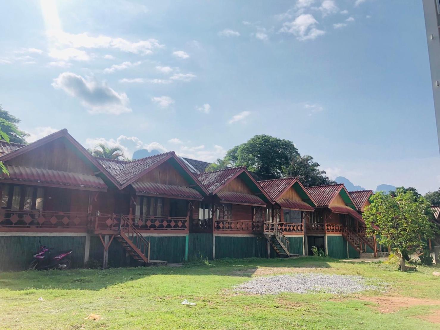 Bungalows Le Jardin Organique Ban Khouaphan Екстериор снимка