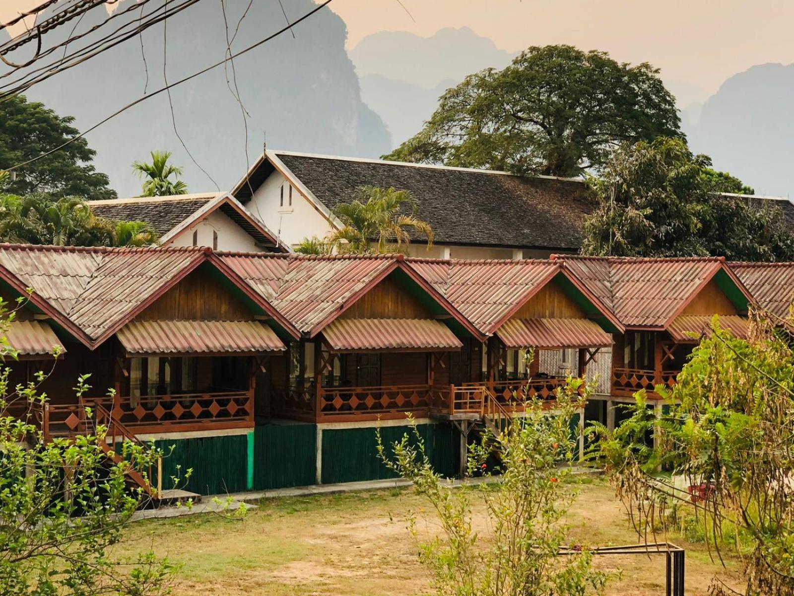 Bungalows Le Jardin Organique Ban Khouaphan Екстериор снимка
